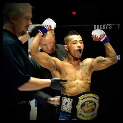 Eric Shelton at UFC weigh-in